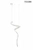 MOOSEE Wave Cordon 1A Króm Kristály Spirál Függőlámpa