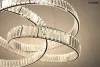 MOOSEE Wave 80 Kristályos LED Függőlámpa Króm