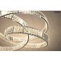 MOOSEE Wave 80 Kristályos LED Függőlámpa Króm