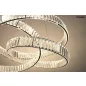 MOOSEE Wave 80 Kristályos LED Függőlámpa Króm