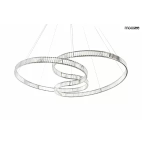 Moosee Wave 160A Kristály Króm Függőlámpa