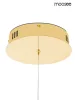 MOOSEE JAZZ 5 Arany LED Függőlámpa