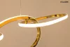 MOOSEE JAZZ 5 Arany LED Függőlámpa