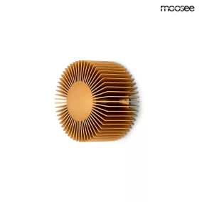 Moosee Sunny Acél Napfény Fali Lámpa Arany