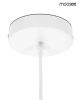 MOOSEE NEST 50 Műgyanta Függőlámpa Fehér