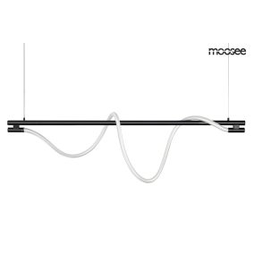   MOOSEE Serpiente 120 LED Függőlámpa Fekete-Fehér Hullámos