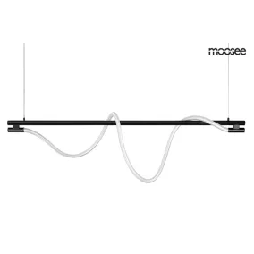   MOOSEE Serpiente 120 LED Függőlámpa Fekete-Fehér Hullámos