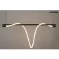   MOOSEE Serpiente 120 LED Függőlámpa Fekete-Fehér Hullámos