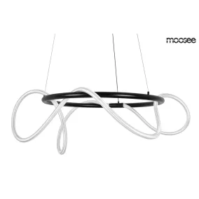   Moosee Serpiente 60 LED Függőlámpa Fekete Gyűrű Dekoratív