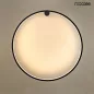 Moosee HOOP 60 Kör Alakú LED Fali Lámpa Fekete