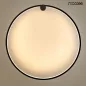 Moosee HOOP 80 Kör Alakú LED Fali Lámpa Fekete