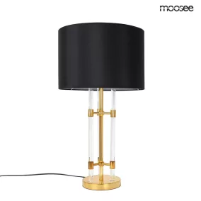 Moosee Moxy Asztali Lámpa Üveg Arany-Fekete Elegáns