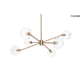 Moosee Aura 6 Üveg Függőlámpa Arany