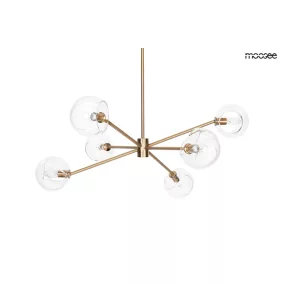 Moosee Aura 6 Üveg Függőlámpa Arany