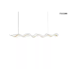 Moosee Breath 120 Hullámos LED Függőlámpa Arany Akril