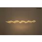 Moosee Breath 120 Hullámos LED Függőlámpa Arany Akril