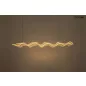 Moosee Breath 120 Hullámos LED Függőlámpa Arany Akril