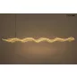 Moosee Breath 180 LED Függőlámpa Arany Hullámos