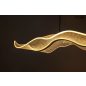 Moosee Breath 180 LED Függőlámpa Arany Hullámos