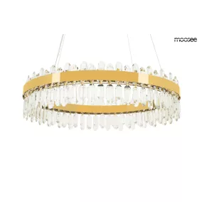 Moosee Amira 100 Kristály Függőlámpa Arany LED