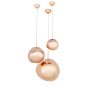 MOOSEE Fusion 30 Akril Függőlámpa Réz Olvasztott Gömb