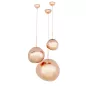 MOOSEE Fusion 30 Akril Függőlámpa Réz Olvasztott Gömb