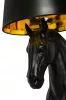 MOOSEE Horse Stand S Ló Alakú Állólámpa Fekete Üvegszálas