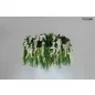   Moosee Gardens Wisteria 70 LED Függőlámpa Művirág Fehér-Zöld