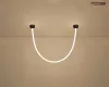 MOOSEE LASSO 200 Smart LED Függőlámpa Fekete