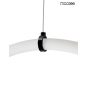 MOOSEE LASSO 300 Smart LED Függőlámpa Fekete