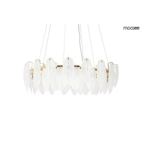 Moosee Roch 80 Levél Üveg Függőlámpa Arany