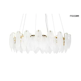 Moosee Roch 100 Toll Mintás Üveg Függőlámpa Arany