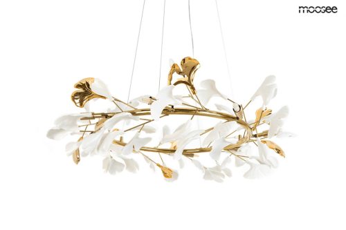 MOOSEE Flora 80 PP Arany Virágmintás Függőlámpa