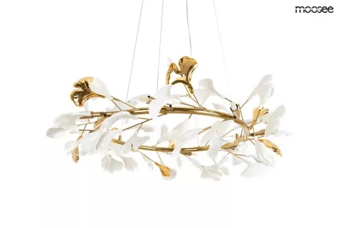 MOOSEE Flora 80 PP Arany Virágmintás Függőlámpa