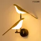 Moosee Bird Twin Arany-Fehér LED Fali Lámpa