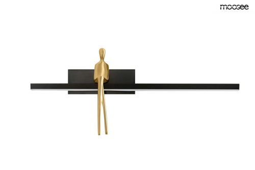 MOOSEE Boy LED Fali Lámpa Fekete-Arany Dizájn