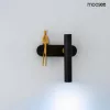 MOOSEE Boy Tube R Designer LED Fali Lámpa Fekete-Arany