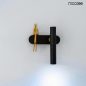 MOOSEE Boy Tube R Designer LED Fali Lámpa Fekete-Arany