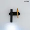 MOOSEE Boy Tube L Designer LED Fali Lámpa Fekete-Arany