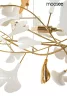 MOOSEE Flora 250 Virágmintás Függőlámpa Arany-Fehér