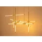 MOOSEE Mikado M Arany Függőlámpa Geometrikus LED