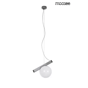 MOOSEE Balance Függőlámpa Fekete Üveggömbbel