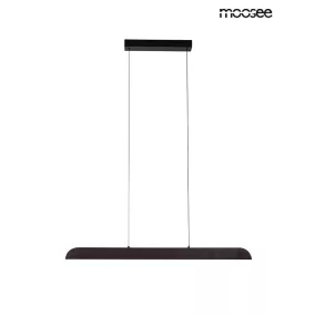 MOOSEE LINEA Fekete LED Függőlámpa Bőr Borítással