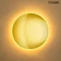 Moosee Shadow Sun 25 LED Fali Lámpa Arany