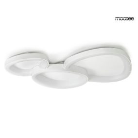   MOOSEE CELLS 3 LED Mennyezeti Lámpa Fehér Távirányítható
