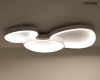 MOOSEE CELLS 3 LED Mennyezeti Lámpa Fehér Távirányítható