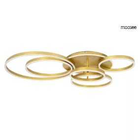 MOOSEE RINGS 6 LED Mennyezeti Lámpa Arany