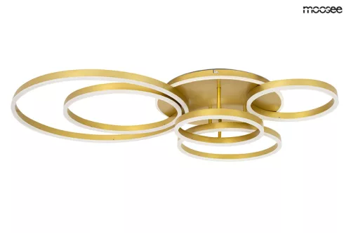 MOOSEE RINGS 6 LED Mennyezeti Lámpa Arany