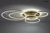 MOOSEE RINGS 6 LED Mennyezeti Lámpa Arany