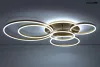 MOOSEE RINGS 6 LED Mennyezeti Lámpa Arany